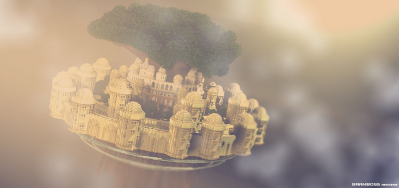 Illustration for article titled Minecraft, You Do a Pretty Good Laputa